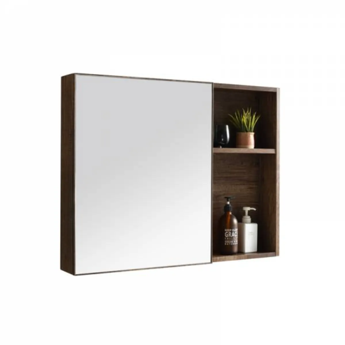 Baron MC880 Stainless Steel Mirror Cabinet 880mm (6 Colours)